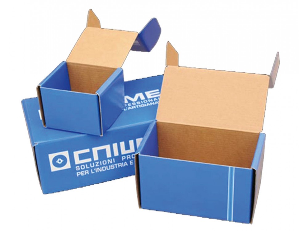 Scatole Piatte 43x31x5cm 10 Scatole Di Cartone Piatte 43x31x5cm - Per Imballaggi E Spedizioni Cartone Avana Fustellato - Foto 4