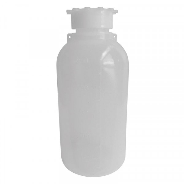 8 Bottiglie Reagenti Da 1000ml In PE - Bocca Larga, Per Laboratorio E Conservazione